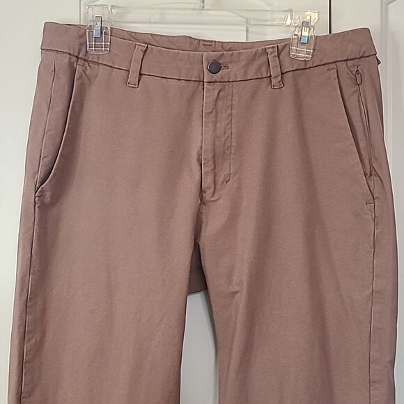 Lululemon Commission Classic-Fit Pants *Warpstreme Light Mauve Size 34 - Picture 2 of 13